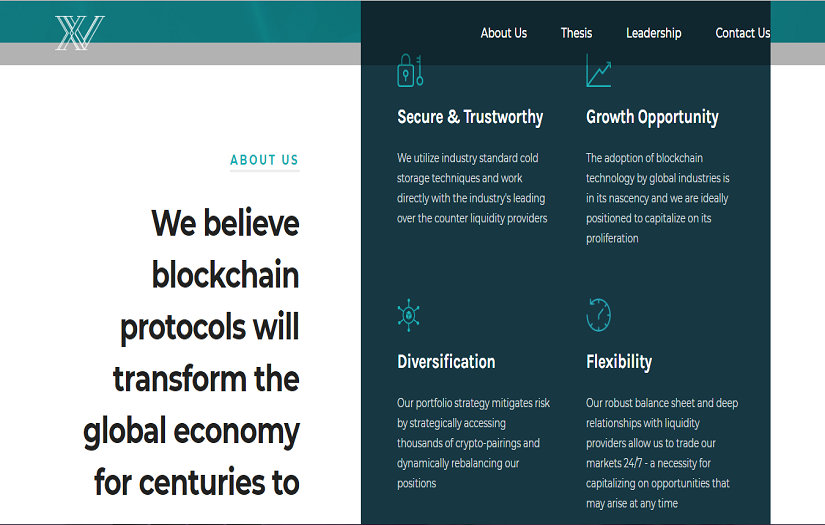 XV Cryptoasset Management screenshot 1
